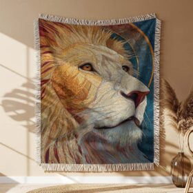 Autentik Lion Woven Blanket