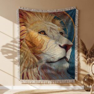 Autentik Lion Woven Blanket