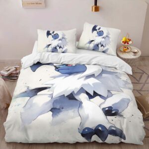 Alternative view of Absol Pokemon 3 Duvet Cover
