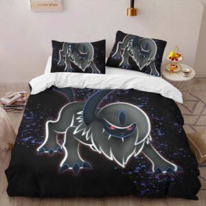 Alternative view of Absol Pokemon 7 Duvet Cover