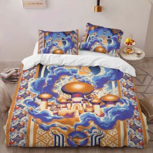 Alternative view of Aladdin and Magic Lamp Duvet Cover
