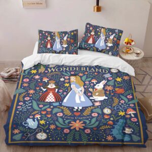 Alternative view of Alice in Wonderland 20 Duvet Cover