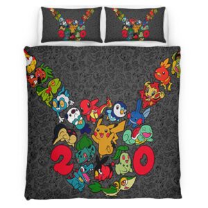 All Pokemon 1 Duvet Cover