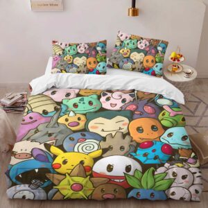 Alternative view of All Pokemon 2 Duvet Cover
