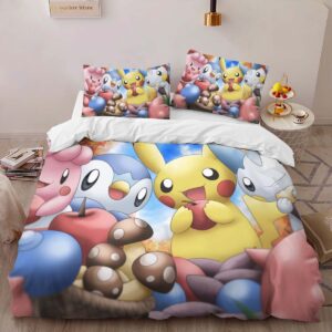Alternative view of All Pokemon 4 Duvet Cover
