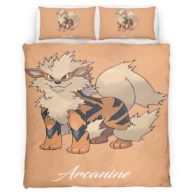 Arcanine Pokemon The Legend 5 Duvet Cover