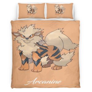 Arcanine Pokemon The Legend 5 Duvet Cover