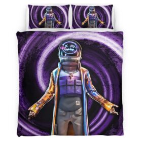 Astro Jack violet Fortnite Skin Duvet Cover