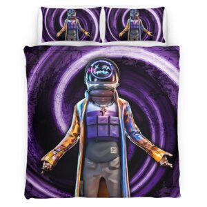 Astro Jack violet Fortnite Skin Duvet Cover