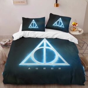 Alternative view of Auror Harry Potter Always Duvet Cover