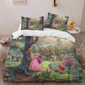 Alternative view of Aurora Sleeping Beauty Princess 06 Duvet Cover