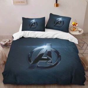 Alternative view of Avengers Marvel 02 Duvet Cover