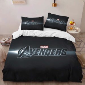 Alternative view of Avengers Marvel 04 Duvet Cover