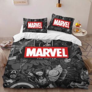 Alternative view of Avengers Marvel 07 Duvet Cover