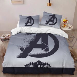 Alternative view of Avengers Marvel Duvet Cover