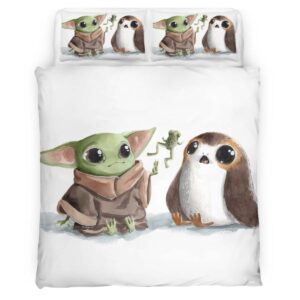Baby Yoda Adorable Duvet Cover