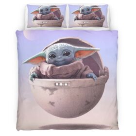 Baby Yoda Grogu Star Wars 11 Duvet Cover