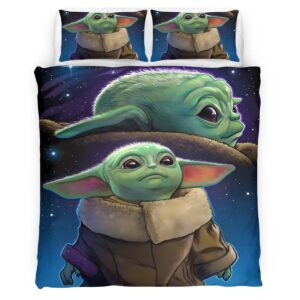 Baby Yoda Grogu Star Wars 14 Duvet Cover