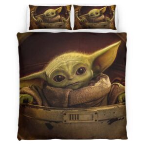 Baby Yoda Grogu Star Wars 15 Duvet Cover