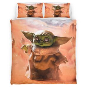 Baby Yoda Grogu Star Wars 7 Duvet Cover