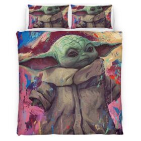 Baby Yoda So Cute Duvet Cover