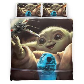 Baby Yoda Star Wars 4 Duvet Cover