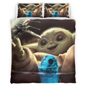 Baby Yoda Star Wars 4 Duvet Cover