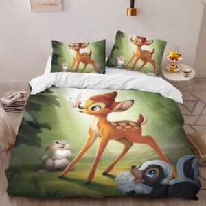 Alternative view of Bambi 01 Duvet Cover