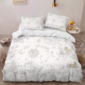 Alternative view of Bambi and Friends 03 Duvet Cover