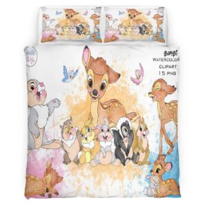 Bambi and Friends 04 Duvet Cover