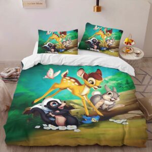 Alternative view of Bambi and Friends Duvet Cover