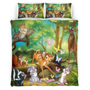 Bambi and the Animal Duvet Cover