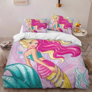 Alternative view of Barbie Mermaid Duvet Cover