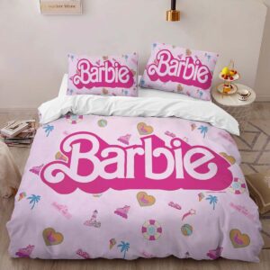 Alternative view of Barbie icon Duvet Cover
