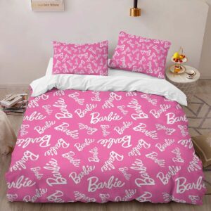 Alternative view of Barbie icon pattern Duvet Cover