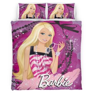 Barbie yellow cute Duvet Cover