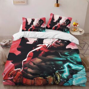 Alternative view of Batman DC 41 Duvet Cover