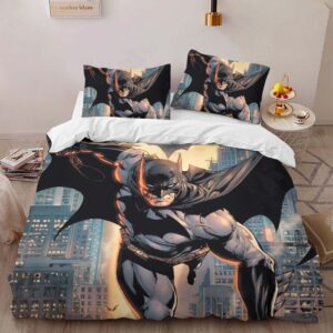 Alternative view of Batman DC 42 Duvet Cover