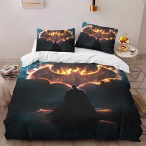 Alternative view of Batman DC 43 Duvet Cover