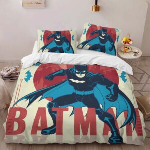 Alternative view of Batman DC 58 Duvet Cover