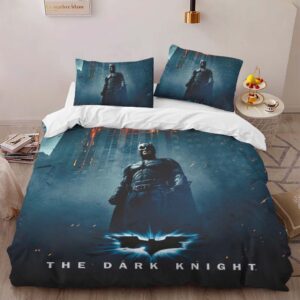 Alternative view of Batman Dark Night In Rain 2 Duvet Cover
