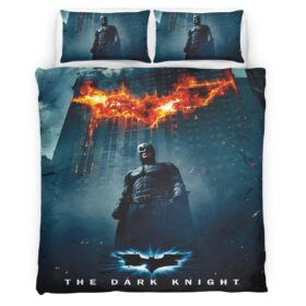 Batman Dark Night In Rain 2 Duvet Cover