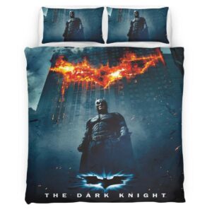 Batman Dark Night In Rain 2 Duvet Cover