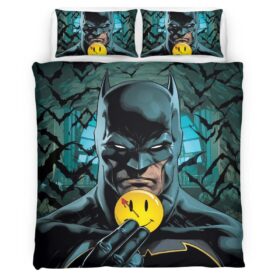 Batman Happy Pin Duvet Cover