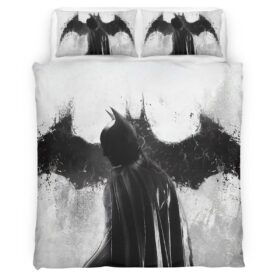 Batman Hero in DC Conmics Duvet Cover