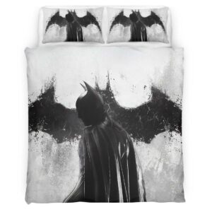 Batman Hero in DC Conmics Duvet Cover