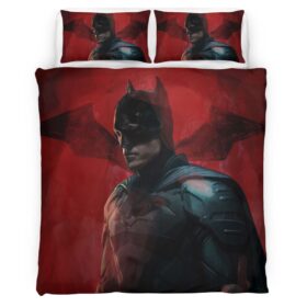 Batman Hero in dark night 5 Duvet Cover