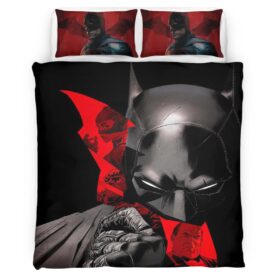 Batman Hero in dark night 7 Duvet Cover