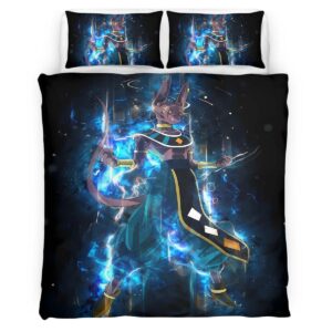 Beerus God of Destruction Dragon Ball x Fortnite Duvet Cover