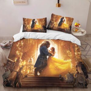 Alternative view of Bella Beauty and the Beast 13 Duvet Cover